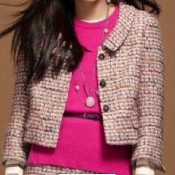 Ann Taylor Jackets & Blazers - ANN Taylor Tweed Multicolored Blazer Size 8